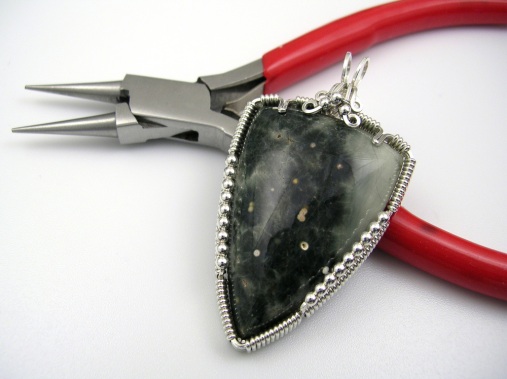 YOJ10-12 Ocean Jasper Pendant