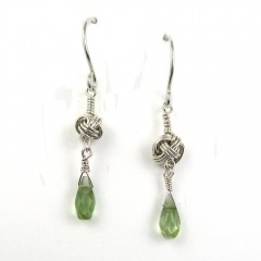 YOJ10-15 Knotted Earrings 3