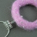 YOJ09-01 Needle Felted Circle Pendant