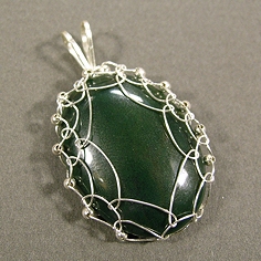 YOJ09-25 Netted Pendant  (2009)
