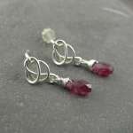 YOJ09-40 Knotted Tourmaline Earrings (2009)